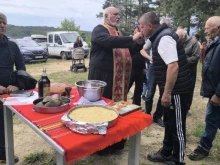 Миряни почетоха свети Георги в подножието на връх Пирин