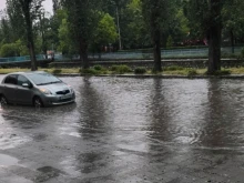 Наводнения и прекъснато електричество в Хасково след мощната буря