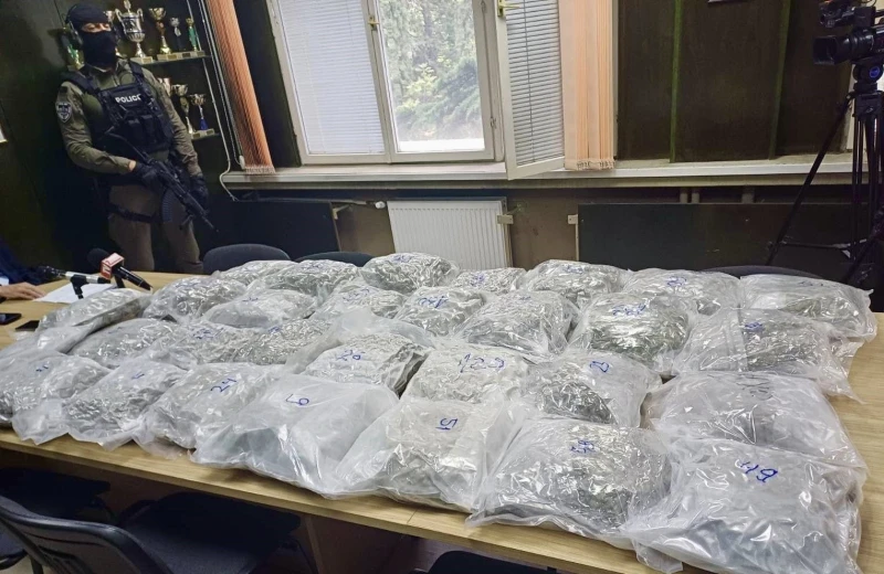 Двама мъже са задържани в Старозагорско за разпространение на марихуана на обща стойност близо 3 млн. лева