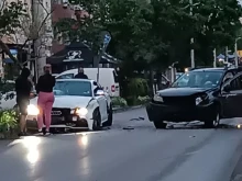 Челен сблъсък между две коли в столичния квартал "Редута"