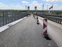 Ремонтът на Дунав мост напредва
