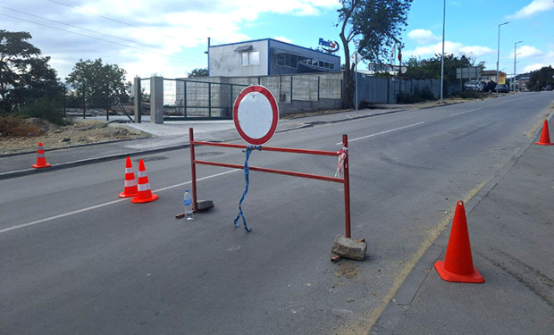 Влиза в сила забрана за движение на важен път във Варна