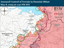 ISW: Русия напредва на 8 направления, в 2 от тях ВСУ постигат успех
