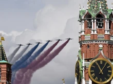 Парадът на победата на Червения площад в Москва