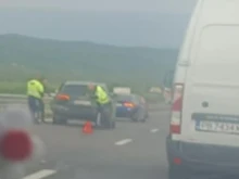 Верижна катастрофа на АМ "Тракия", образувало се е задръстване!