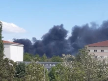 Пожар в източната част на Пловдив