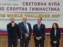 Кметът Благомир Коцев откри Световната купа по спортна гимнастика във Варна