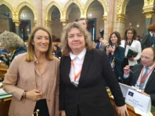 Наталия Киселова се срещна с председателя на ЕП Роберта Мецола