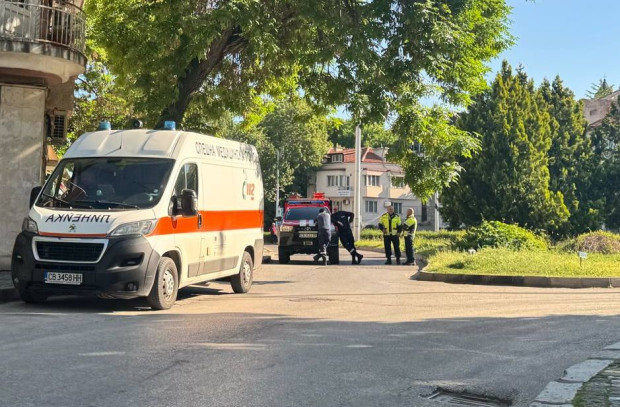 Специализирани полицейски сили пристигнаха в Пловдив, където мъж заплаши да се самоубие