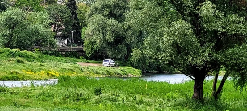 Снимки от мястото, на което откриха зловеща находка във водите на Марица в Пловдив