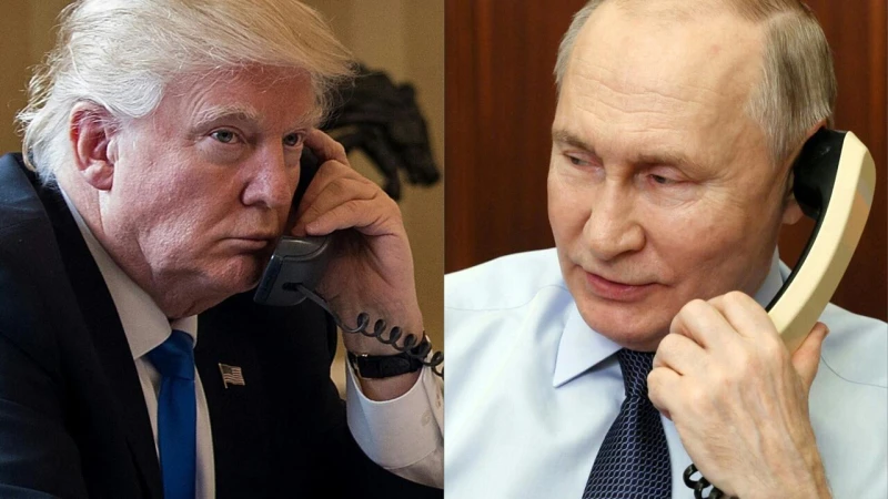 Телефонният разговор между Тръмп и Путин започна