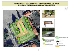 В старозагорското село Оряховица ще изграждат ново пространство за отдих по спечелен проект
