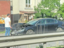 Верижна катастрофа затруднява движението на бул. "Цариградско шосе"