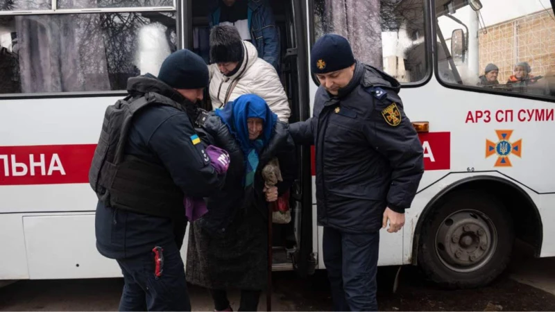 Мащабна евакуация е в ход в Сумска област