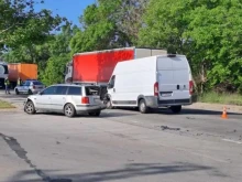 Верижна катастрофа в Русе, полицията препоръчва да се използва обходен маршрут