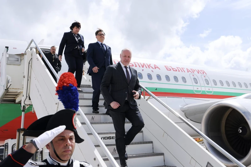 Росен Желязков е в Рим за среща с Джорджа Мелони