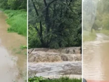 Река в Сопот излезе от коритото си, преминаването е невъзможно