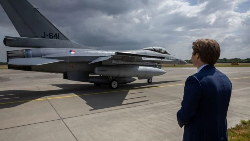 Последният изтребител F-16, обещан от Нидерландия, пътува за Украйна