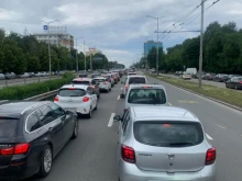 Огромно задръстване на бул. "Цариградско шосе" в столицата