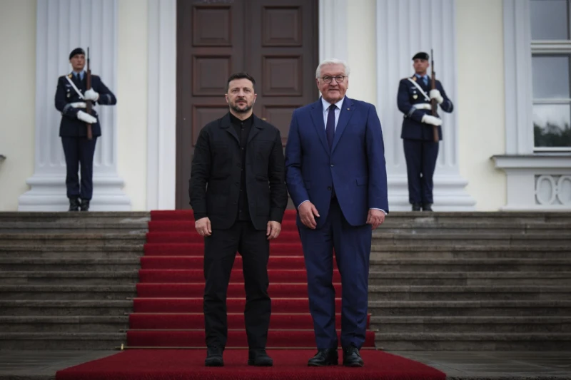 Зеленски се срещна с германския президент