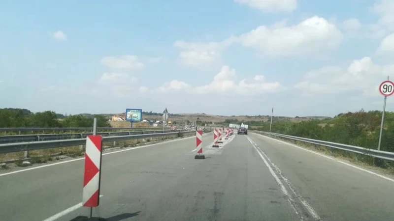 Ограничават движението по АМ "Марица" между 80-и и 84-и км