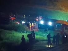 Появи се видео от катастрофата с пътническия влак в Русия