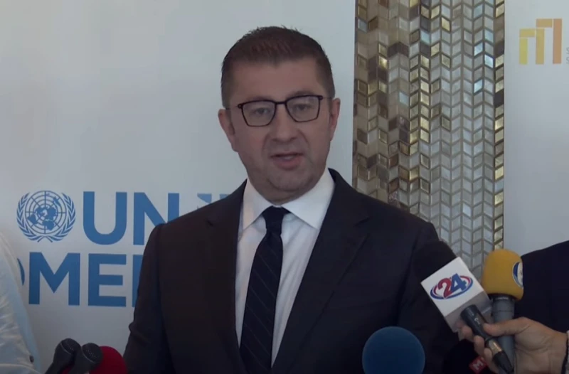 Мицкоски: Няма да приема новата, изкуствена македонска нация, както искат от ГЕРБ
