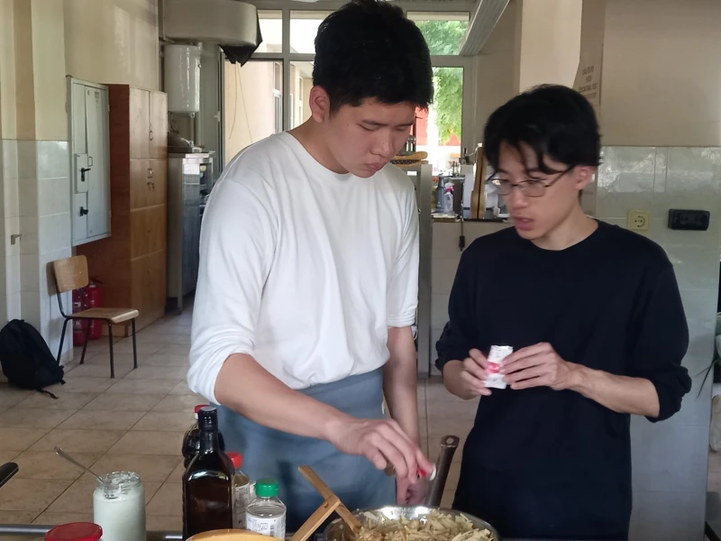 Студенти от Япония готвят с кисело мляко в Пловдив, търсят нови гастрономически хоризонти