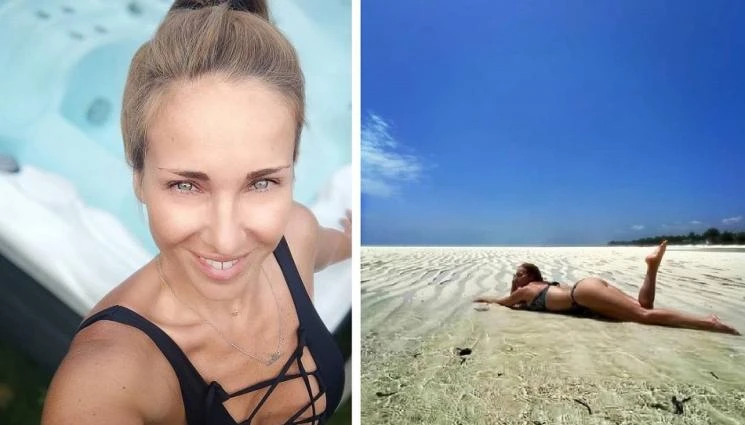 Алекс Раева с гръцки танц на яхта