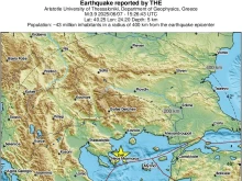 Още 10 вторични труса разтърсиха Егейско море