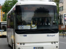 Промени в маршрута на автобусна линия №15