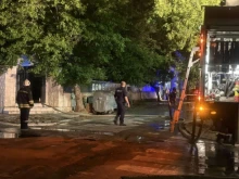 Евакуирани са били 60 души при големия пожар в заведение в Благоевград