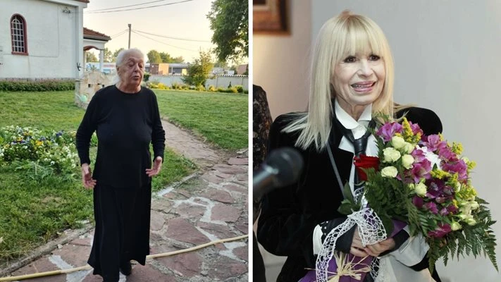 Лили Иванова ходила да й гледат на кафе в манастир