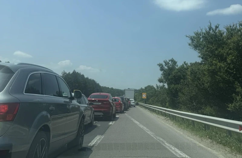 АМ "Тракия" отново е затапена