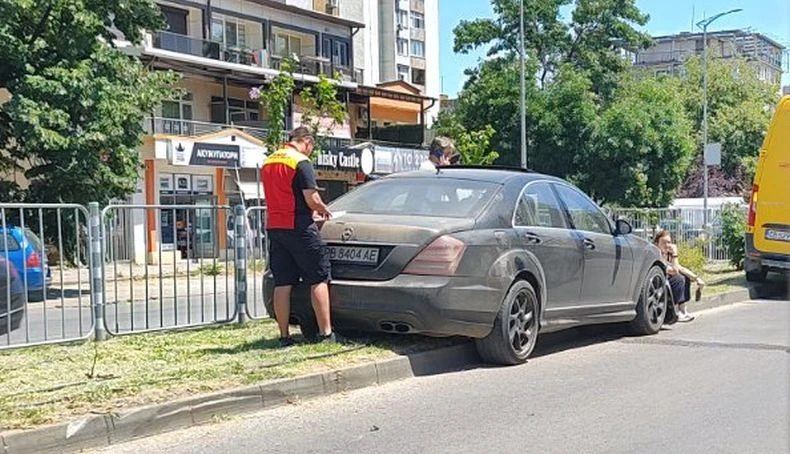 Сблъсък на булевард "България" в Пловдив