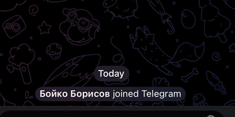 Борисов: Профилът ми в Telegram е фалшив, вече съм подал сигнал в ГДБОП