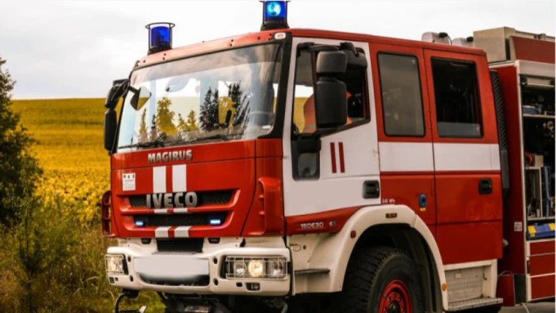 Полицията: Пожарът в Долище е напълно загасен, екип на пожарната остава за всеки случай