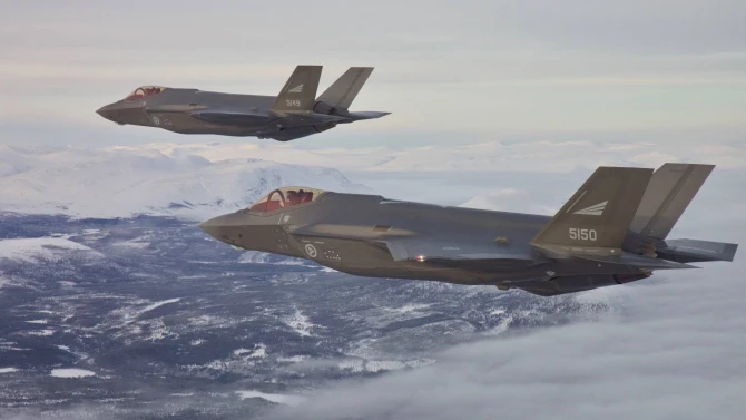 Норвежки изтребители F-35 ще защитават военната база в Жешув, ключовият център за военна помощ за Украйна