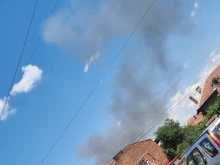 Гори сметище край Павликени, пожарът гасят огнеборци и доброволци