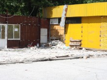 Бутнаха магазин в двора на стадион "Христо Ботев"