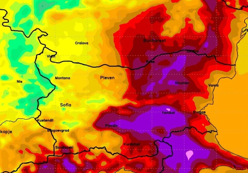 Две Българии в сряда. В едната - мор, в другата - прохлада