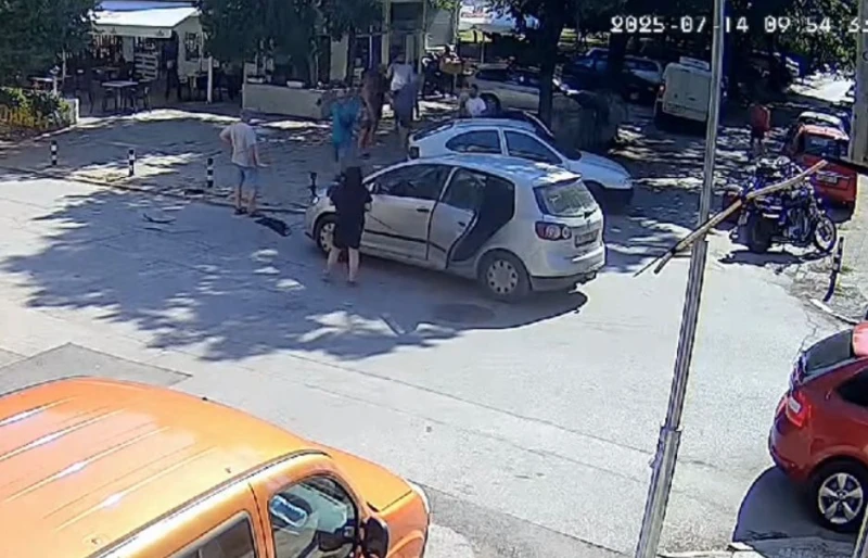 Ексклузивно: Камера засне ужаса в Кючука, дано жената оцелее!