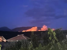 Голям пожар край Дупница