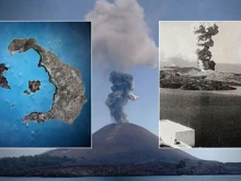 Сателити засякоха активност на разрушителен вулкан под Санторини