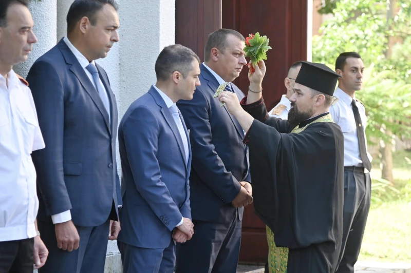 В София отбелязаха патронния празник на пожарникарите с водосвет 