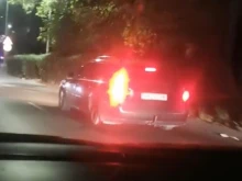 Шофьор кара по джанта из София