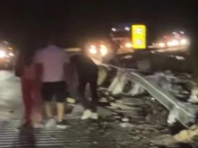 Тир се обърна в пропаст край Велико Търново