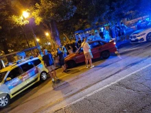 Верижна катастрофа в центъра на Варна