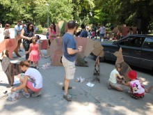 350 души участваха във фестивала "Диви животни в парка на Пловдив"