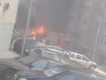 Няколко коли се запалиха в кв. "Владиславово" във Варна